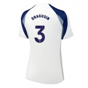 Lacne Ženy Futbalové dres Tottenham Hotspur Radu Dragusin #3 2025-26 Krátky Rukáv - Domáci